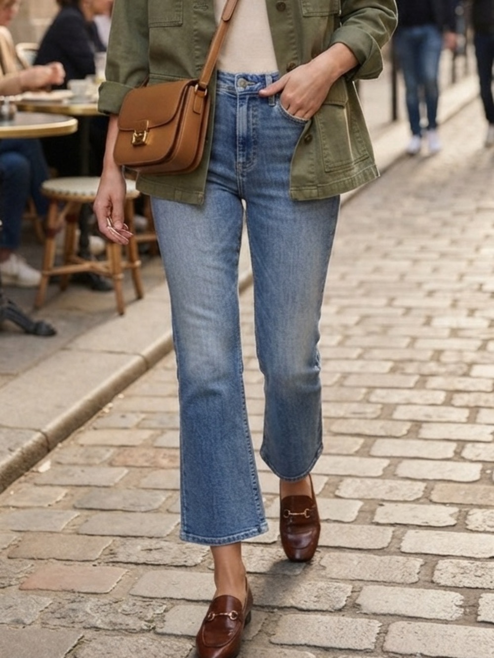 LOFT Kick Crop Ankle Jeans Size 12